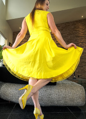 Danielle Yellow Dress