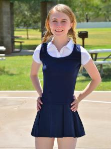 Sharlotte Schoolgirl Style Picture 1